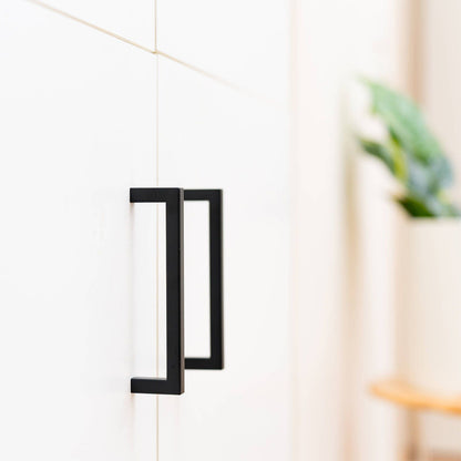 Taskmaster Hollow Square Handle - 128mm - Matte Black
