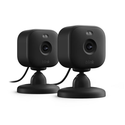 Blink Mini 2 Black Smart Security Camera - 2 Pack