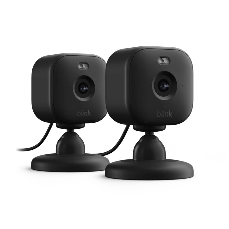 Blink Mini 2 Black Smart Security Camera - 2 Pack