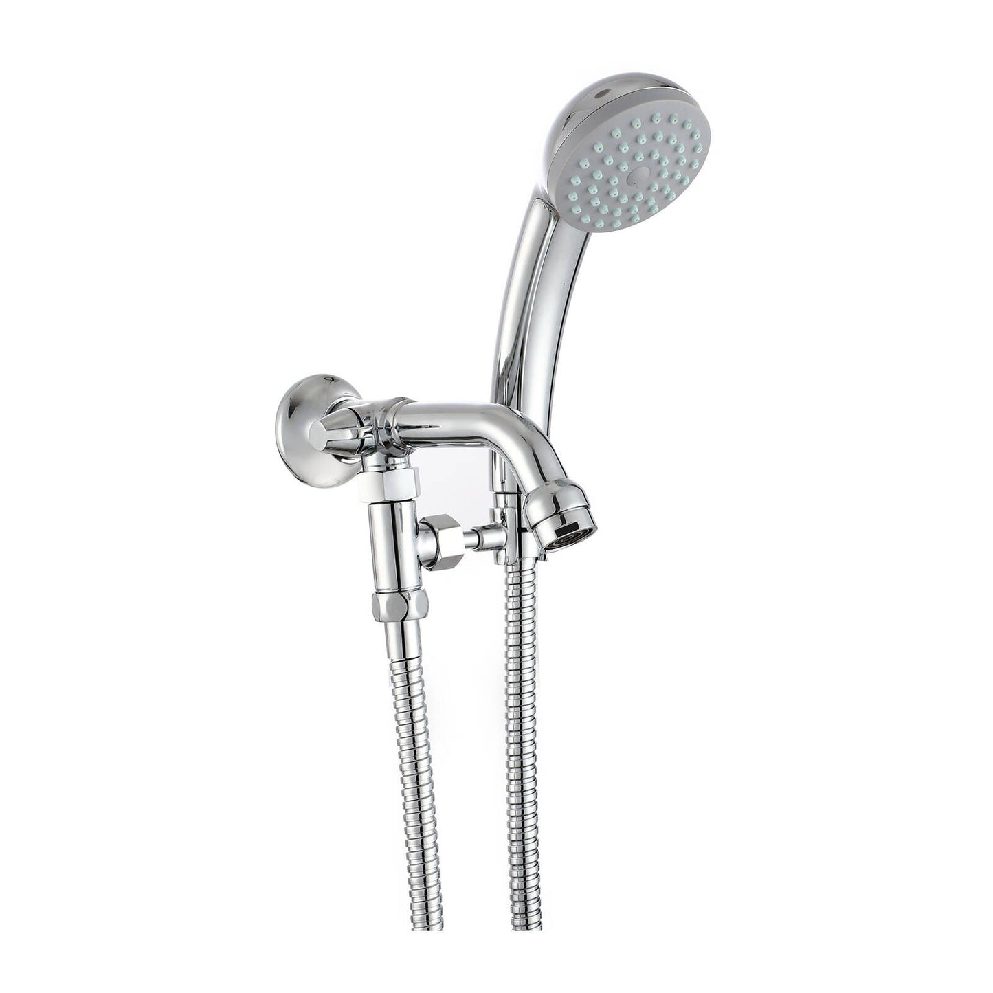 Shaw Mason Chrome Bath Spout with Diverter - 1/2" BSP