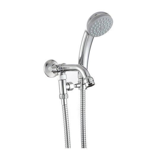 Shaw Mason Chrome Bath Spout with Diverter - 1/2" BSP