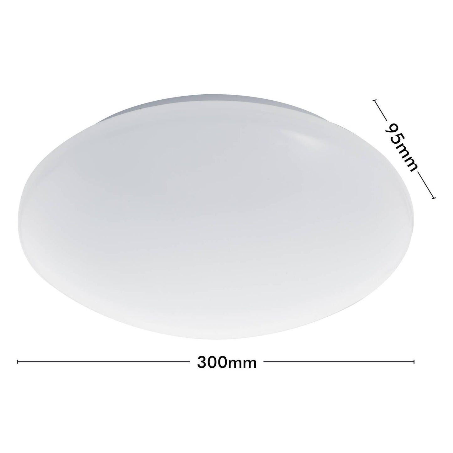 Verve Dion Oyster Ceiling Light - 12W - 30cm - 2 Pack
