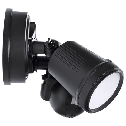 Brilliant Black Raptor III Twin Security Light - 20W - 1800 Lumens