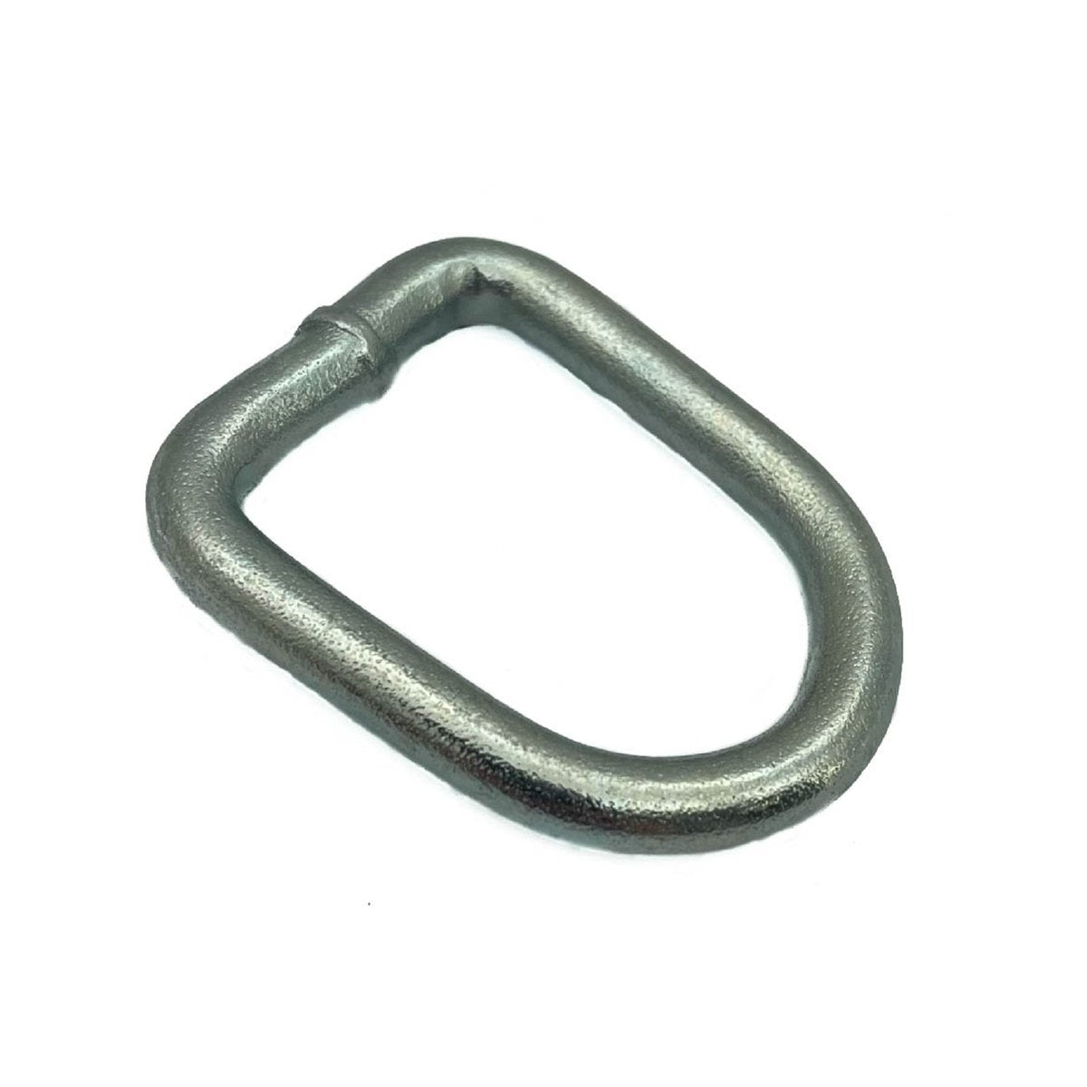 Grunt D Ring Anchor Points 4 Pack - Heavy Duty Steel - 35mm Size - Silver