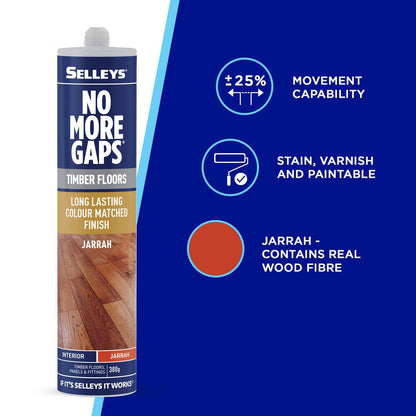 Selleys Jarrah No More Gaps - 380g