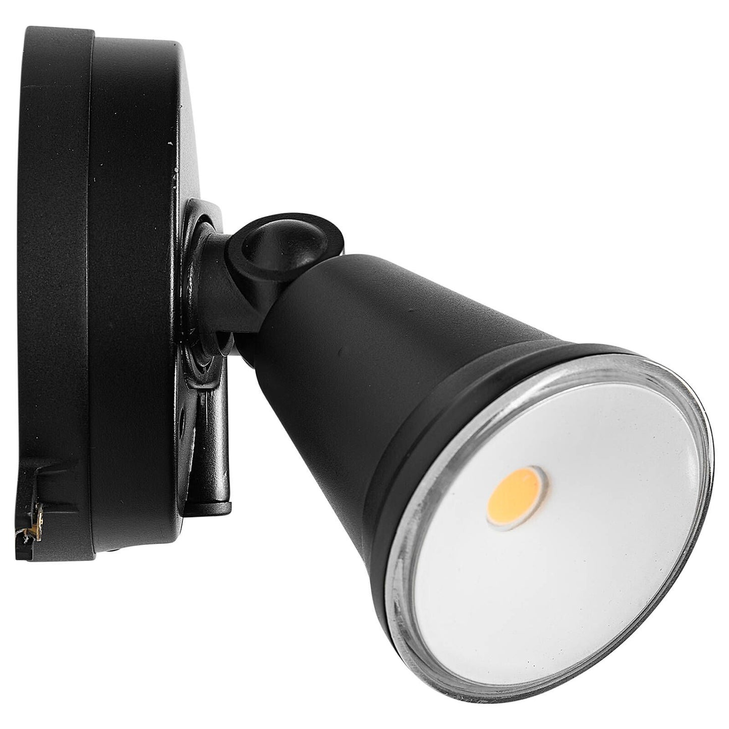 Brilliant Black Lamy DIY Twin Security Light - 1600 Lumens - 330 x 150 x 120mm