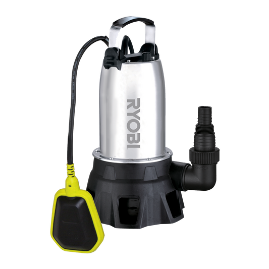 Ryobi Stainless Steel Submersible Pump - 750W - RACSUP22