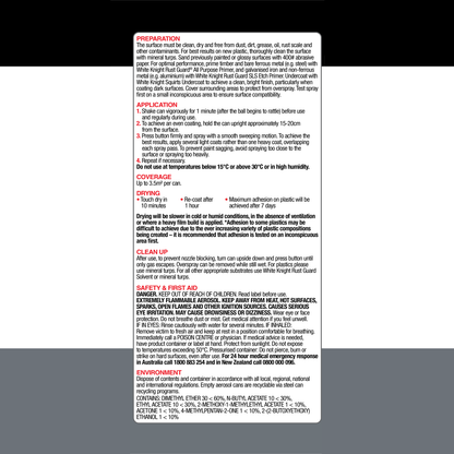 White Knight Squirts Medium Grey Gloss Spray Paint - 310g