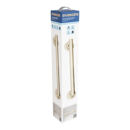 Evekare Linear Grab Rail - 450mm - Brushed Brass
