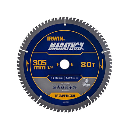 Irwin Marathon Circular Saw Blade - 305mm - 80T