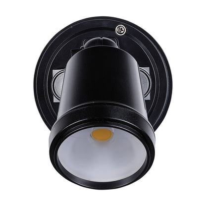 Brilliant Black Raptor III Single LED Flood Light - 800 Lumens