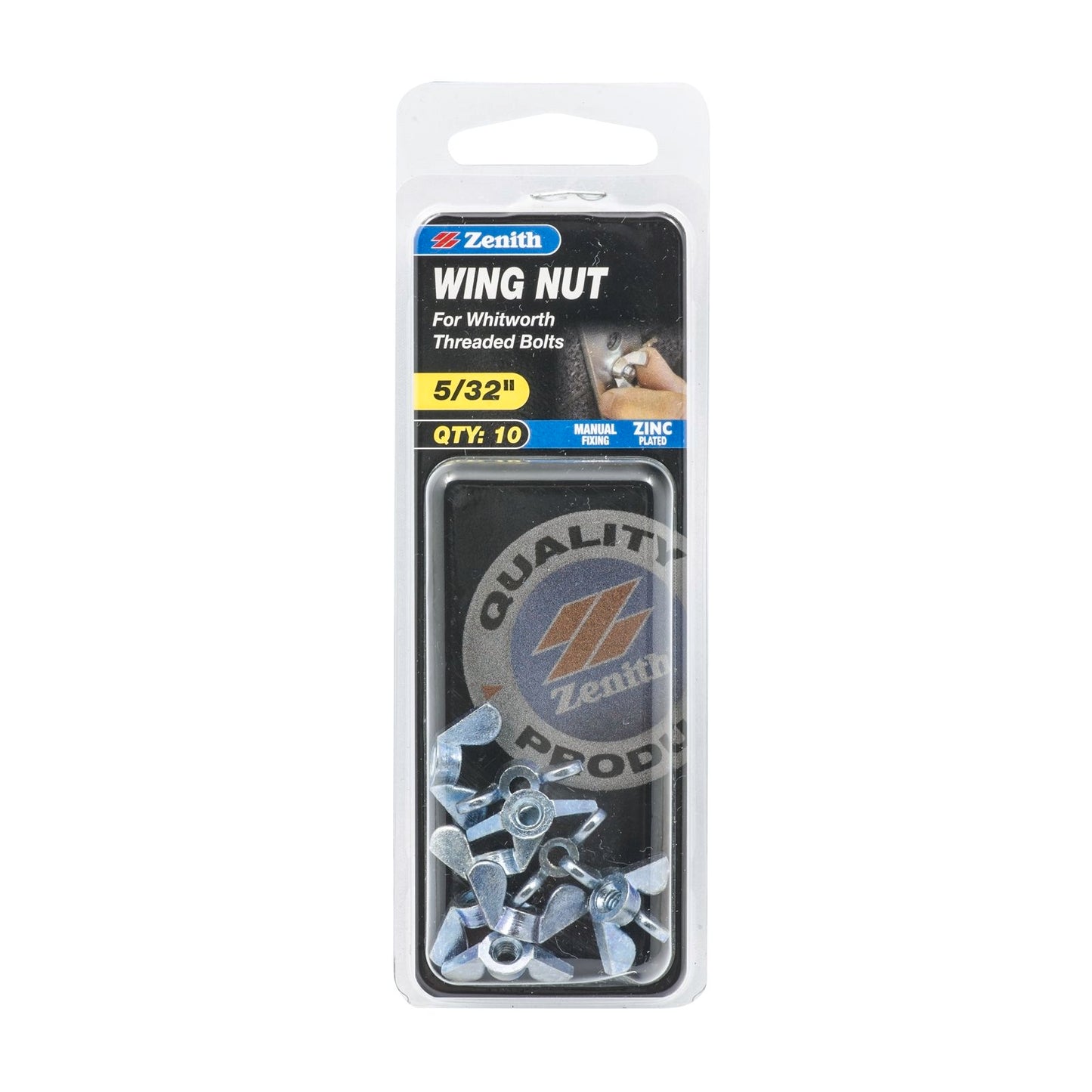 Zenith Wing Nuts - 5/32" - 10 Pack