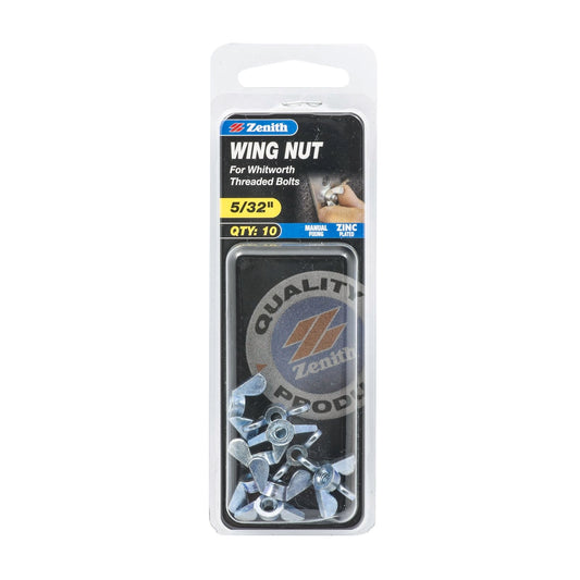 Zenith Wing Nuts - 5/32" - 10 Pack