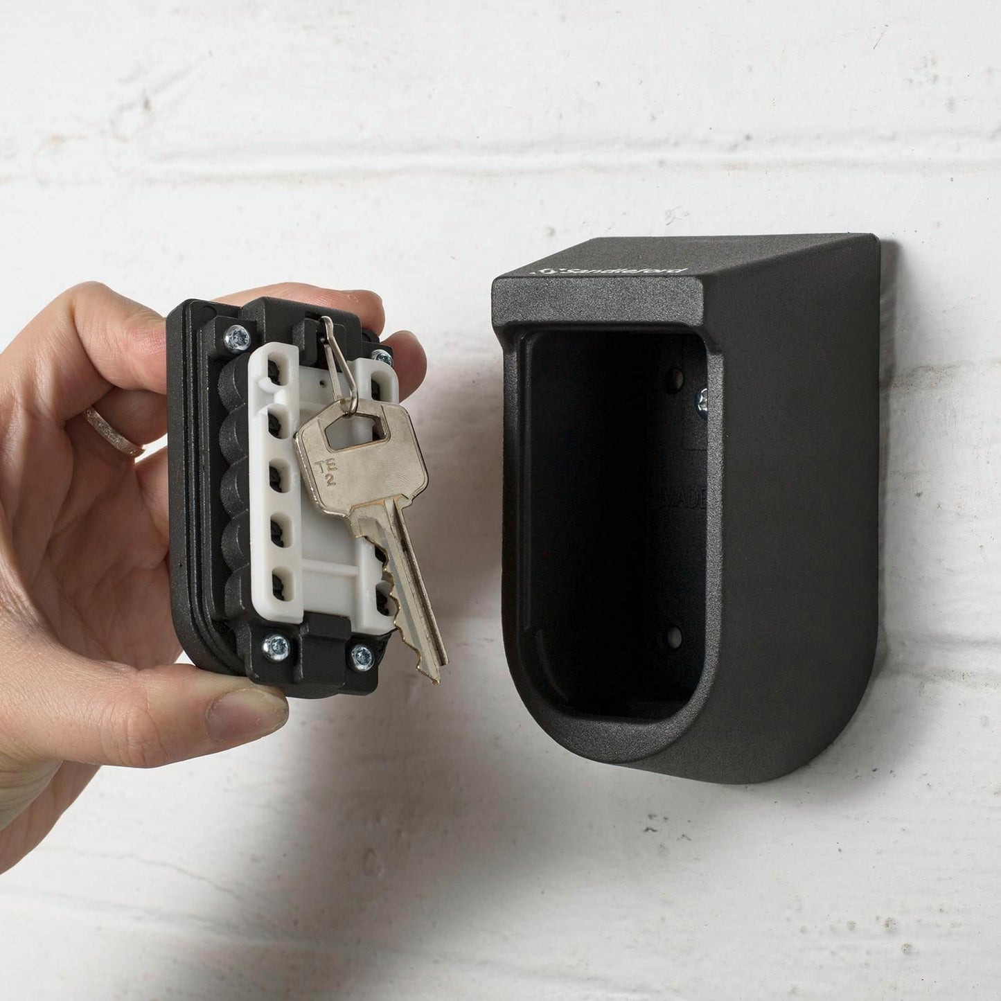 Sandleford Wall Mounted Key Storage Safe - 105 x 65 x 55mm