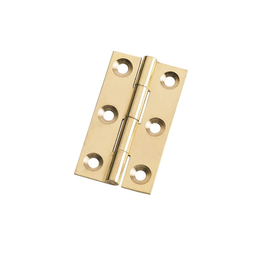 Lane 38mm Brass Fixed Pin Butt Hinge