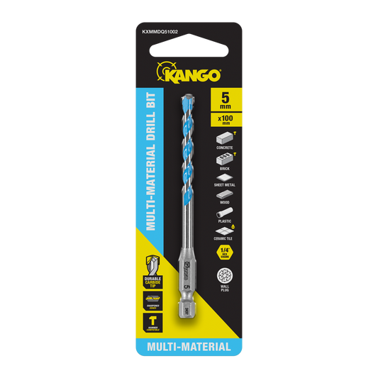 Kango Multi Material Drill Bit 5mm x 100mm