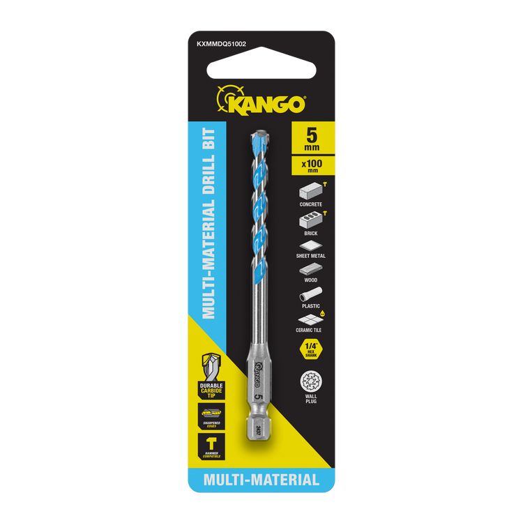 Kango Multi Material Drill Bit 5mm x 100mm