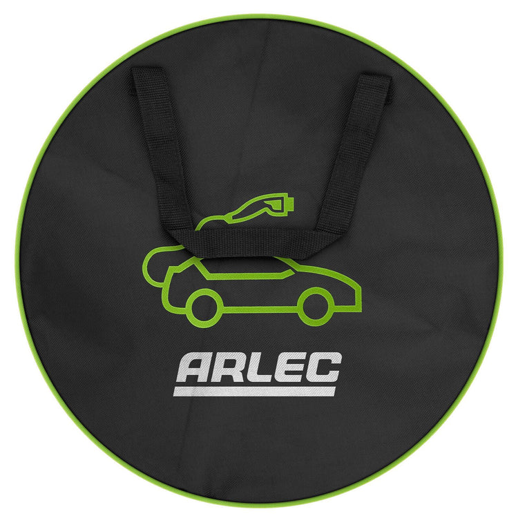 Arlec Portable Charger and Charging Cable Case - 7m - Black