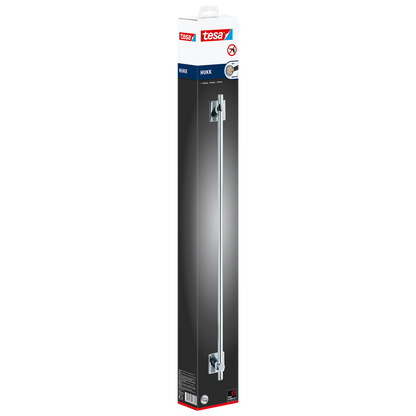 Tesa Hukk Single Bath Towel Rail - 90 x 700mm