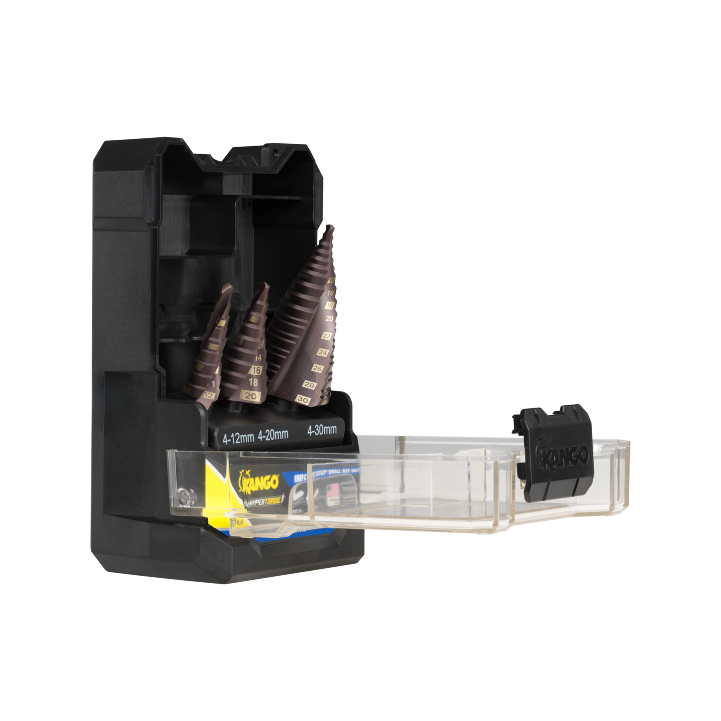 Kango Hypertorque Step Drill Bit Set - 3 Piece