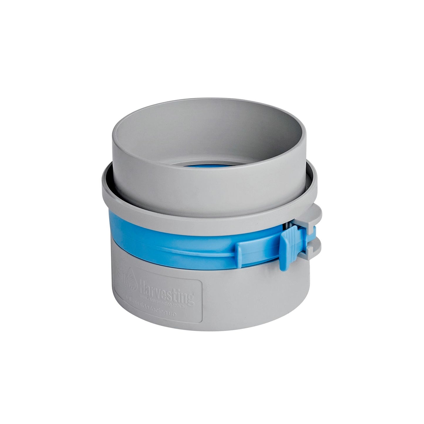 Rain Harvesting Male Female Mozzie Stoppa Hinged Screen - 90mm - Grey