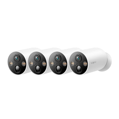 TP-Link Tapo C425 Smart Wire-Free Security Camera System - 2K - 4 Pack