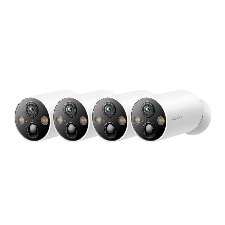 TP-Link Tapo C425 Smart Wire-Free Security Camera System - 2K - 4 Pack