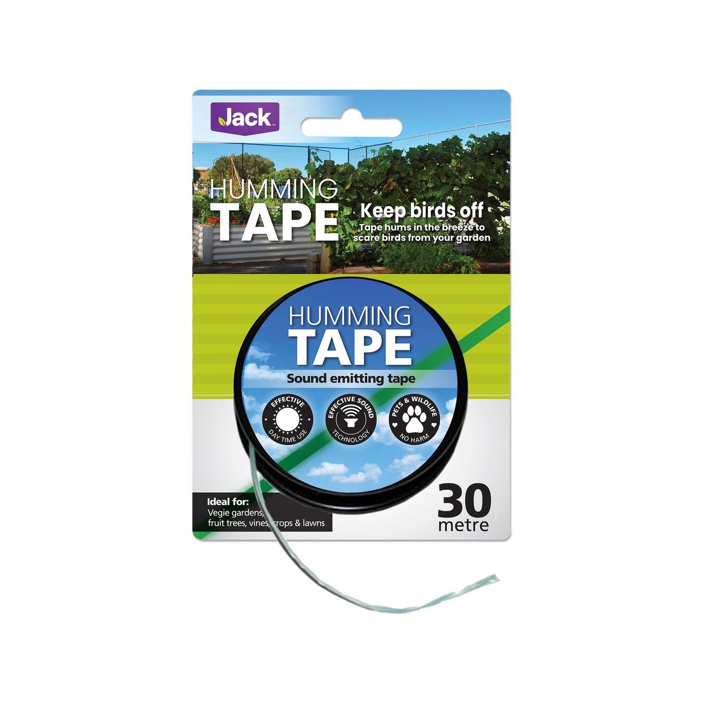 Jack Pest Control Humming Tape - 30m x 5mm