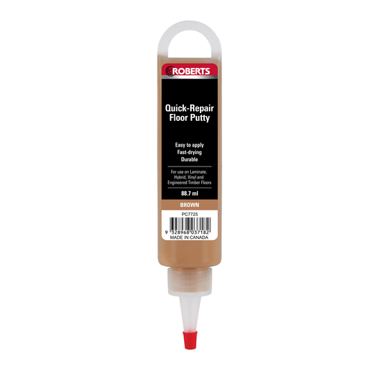 Roberts Quick Repair Floor Putty - 88ml - Brown