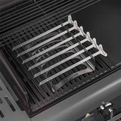 Matador Skewer Rack and Skewers - 6 Pack