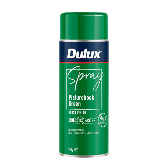 Dulux Spray Paint - 340g - Gloss Picture Book Green