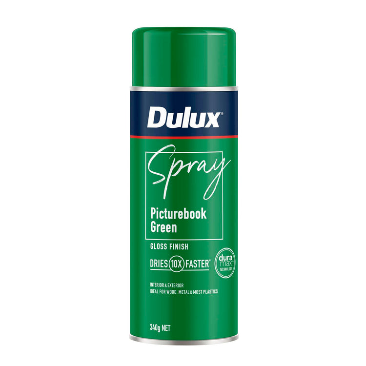 Dulux Spray Paint - 340g - Gloss Picture Book Green
