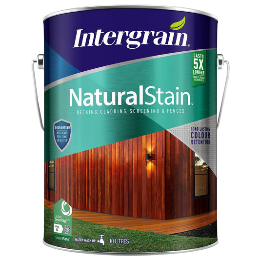 Intergrain Naturalstain Timber Stain Jarrah Redgum - 10L