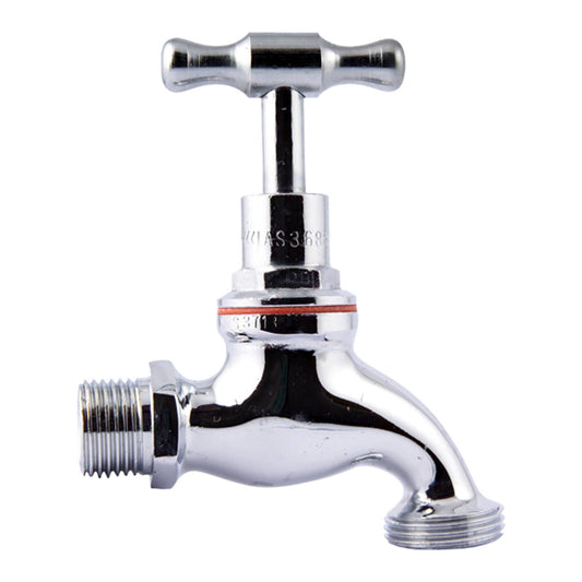 Kinetic 15mm Chrome Garden Tap