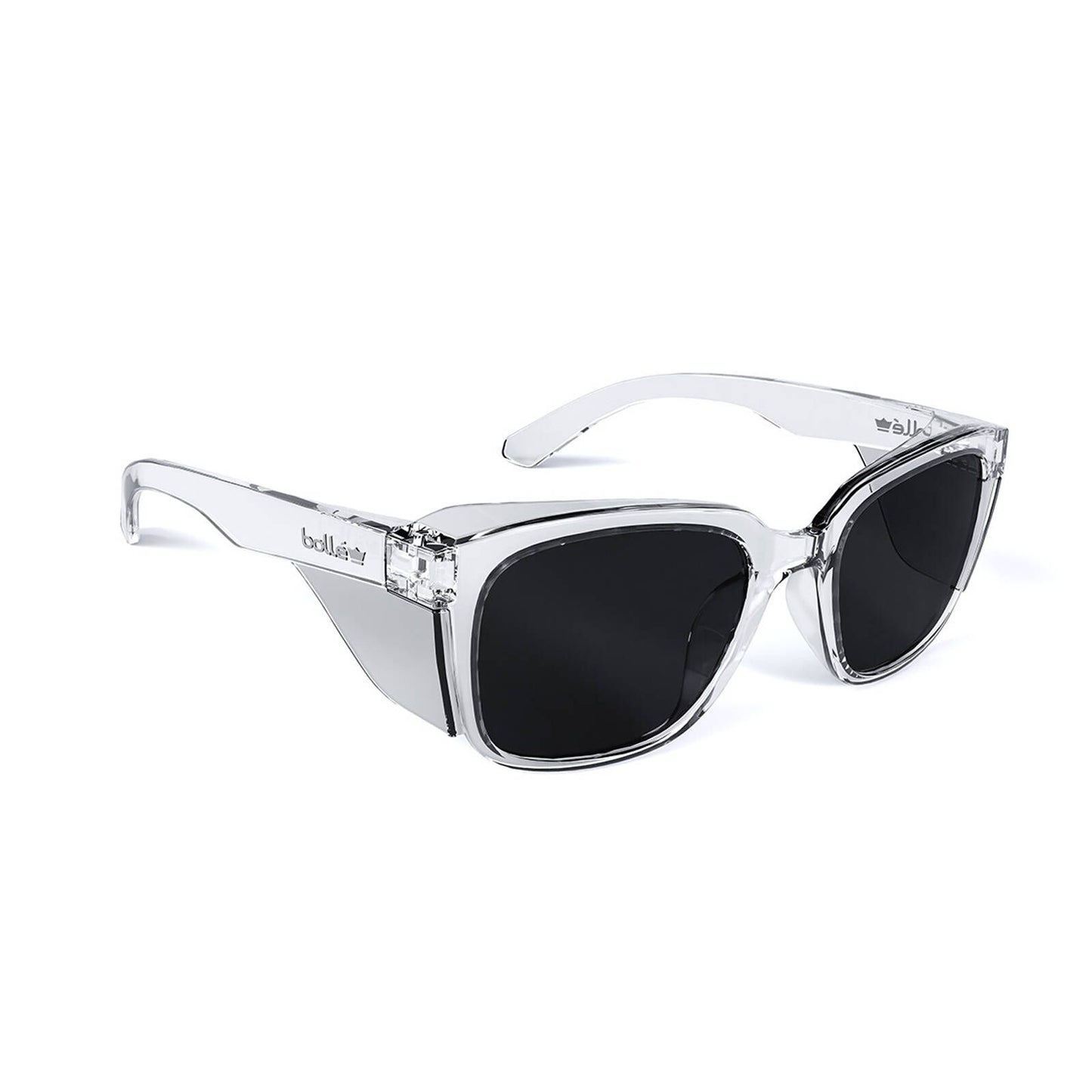 Boll Safety Smoke Platinum STKS 410 Safety Glasses - 51 x 156mm