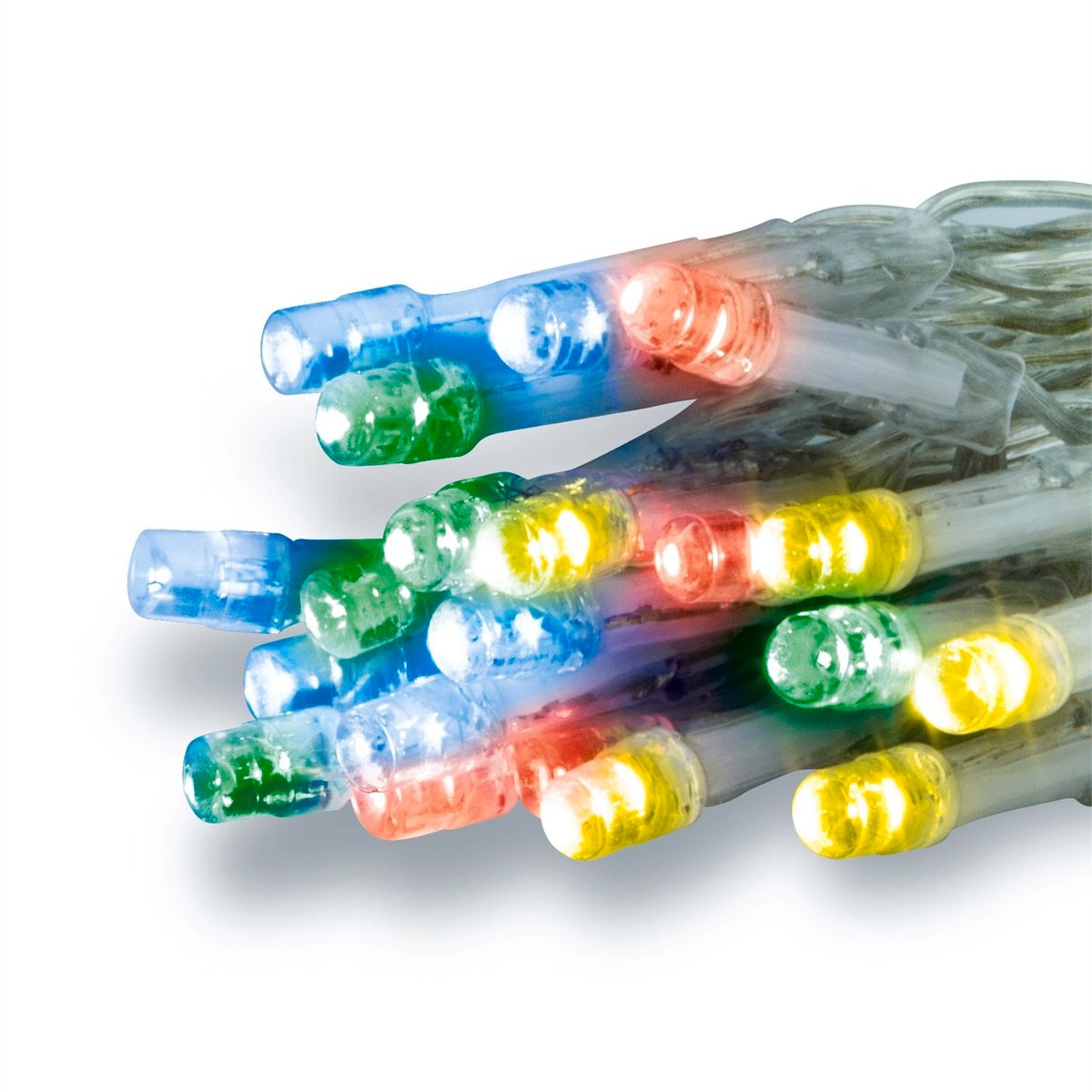 Lytworx Multicolour Fairy Lights 50L 2.45m Battery Operated Decor