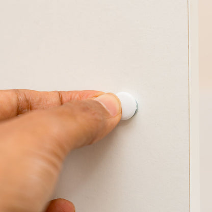 Taskmaster Screw Caps - 10mm - White - 250 Pack