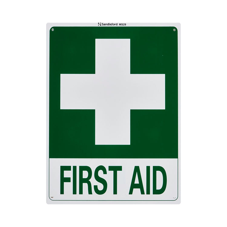 Sandleford First Aid Sign - 300 x 225mm
