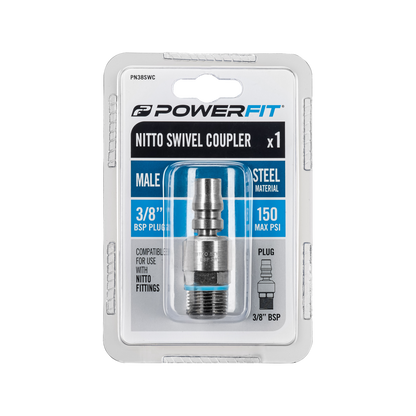 Powerfit Nitto Style Coupler - 3/8"