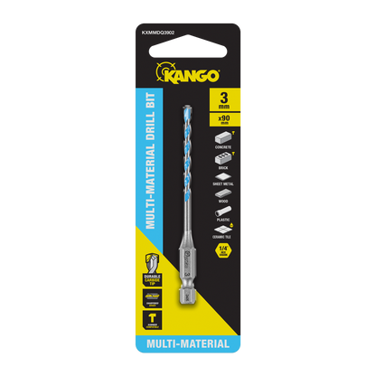 Kango Multi Material Drill Bit - 3 Pack - 90mm