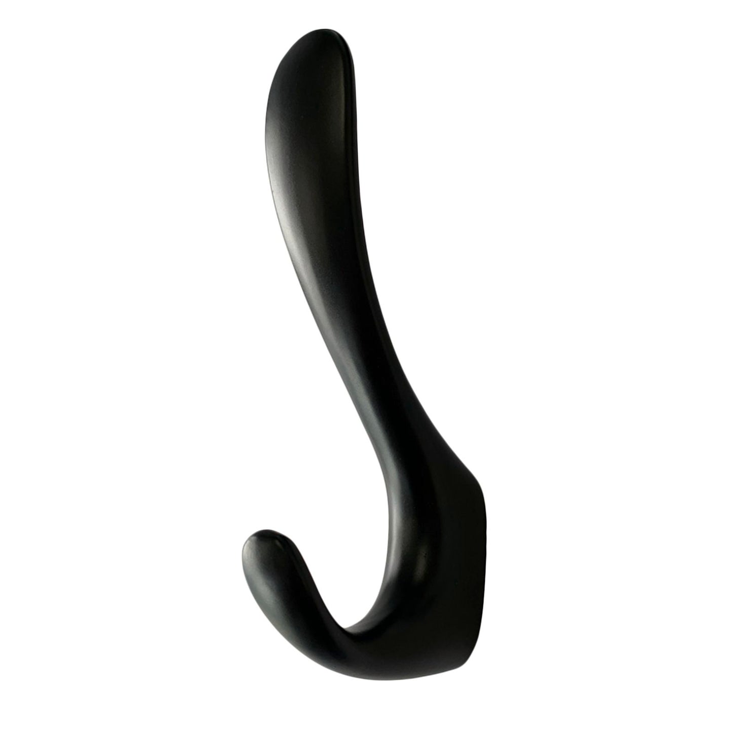 Taskmaster Double Robe Hook - 120mm - Matte Black - 2 Pack