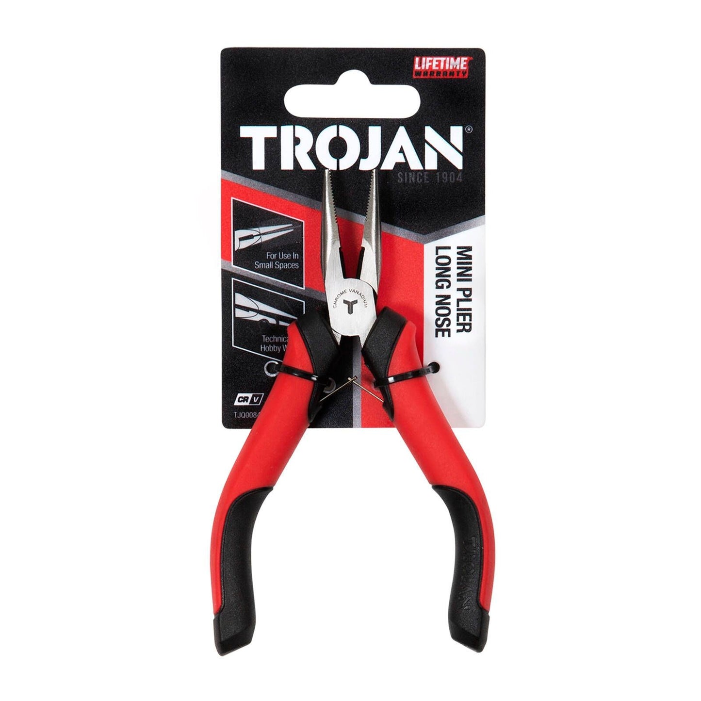 Trojan Mini Long Nose Plier - 56 x 125mm