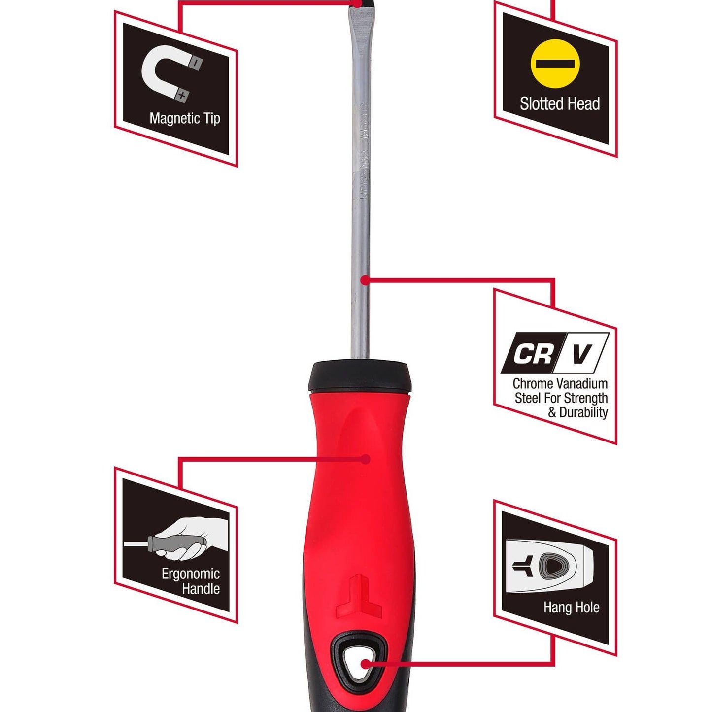 Trojan Slot Screwdriver - No.5 - 100mm