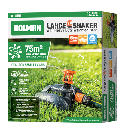 Holman Large Shaker Head - 190 x 75 x 210mm