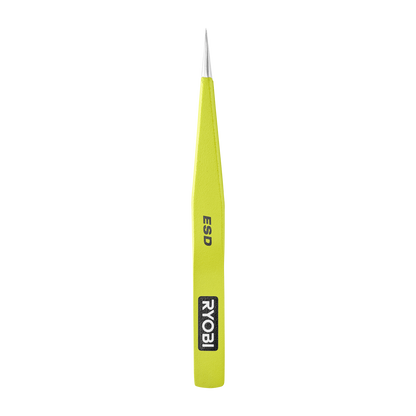 Ryobi Precision Anti Static Tweezers - 90 x 6mm - 2 Pack