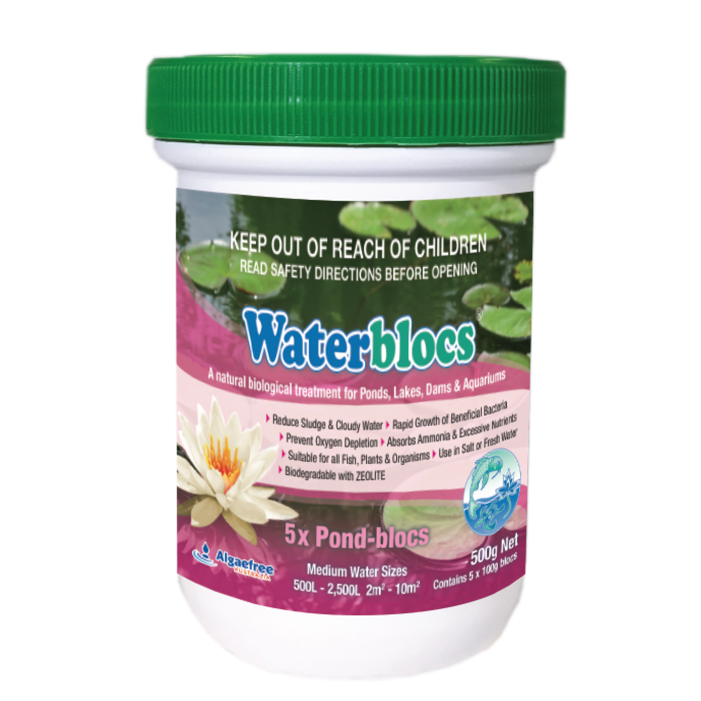Algaefree Waterblocs - 500g