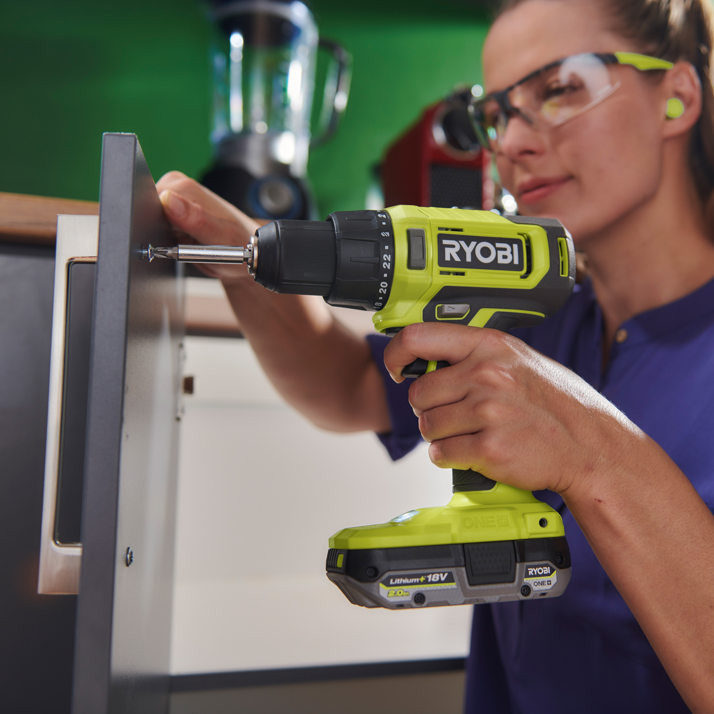 Ryobi 8-Piece Kit - R18X8C142B - 18V ONE+ - 15.1kg