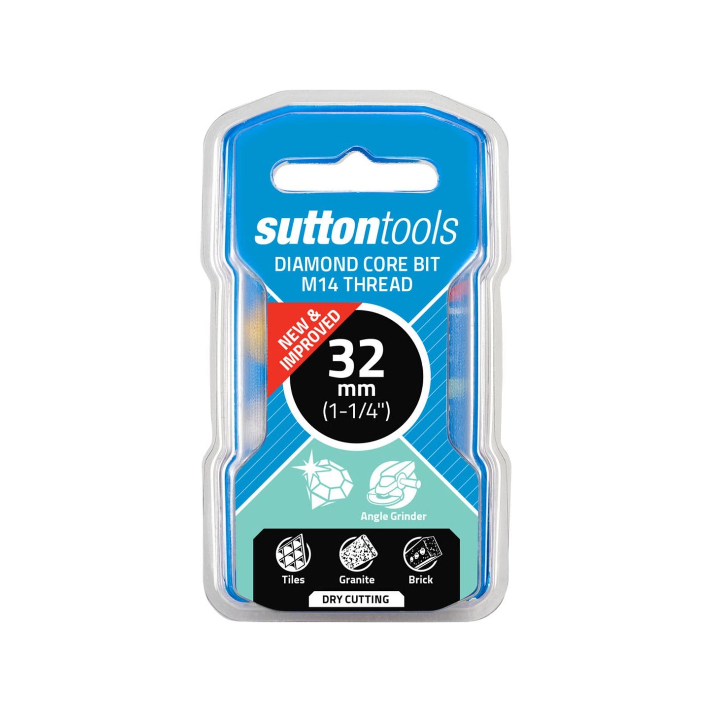Sutton Tools Diamond Core Bit - 32mm M14