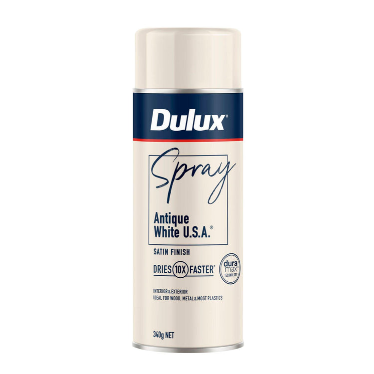 Dulux 340g Antique White U S a Satin Finish Spray Paint