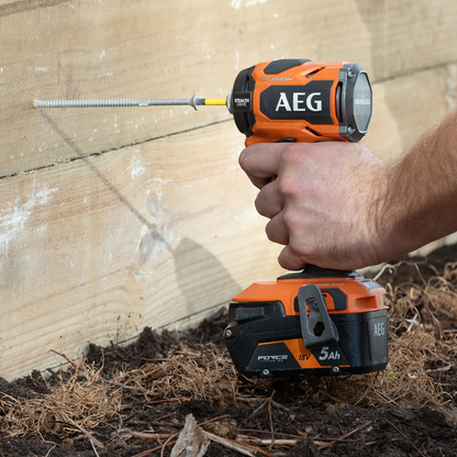 AEG Fusion Stealth Impact Driver Kit - 18V - 4Ah